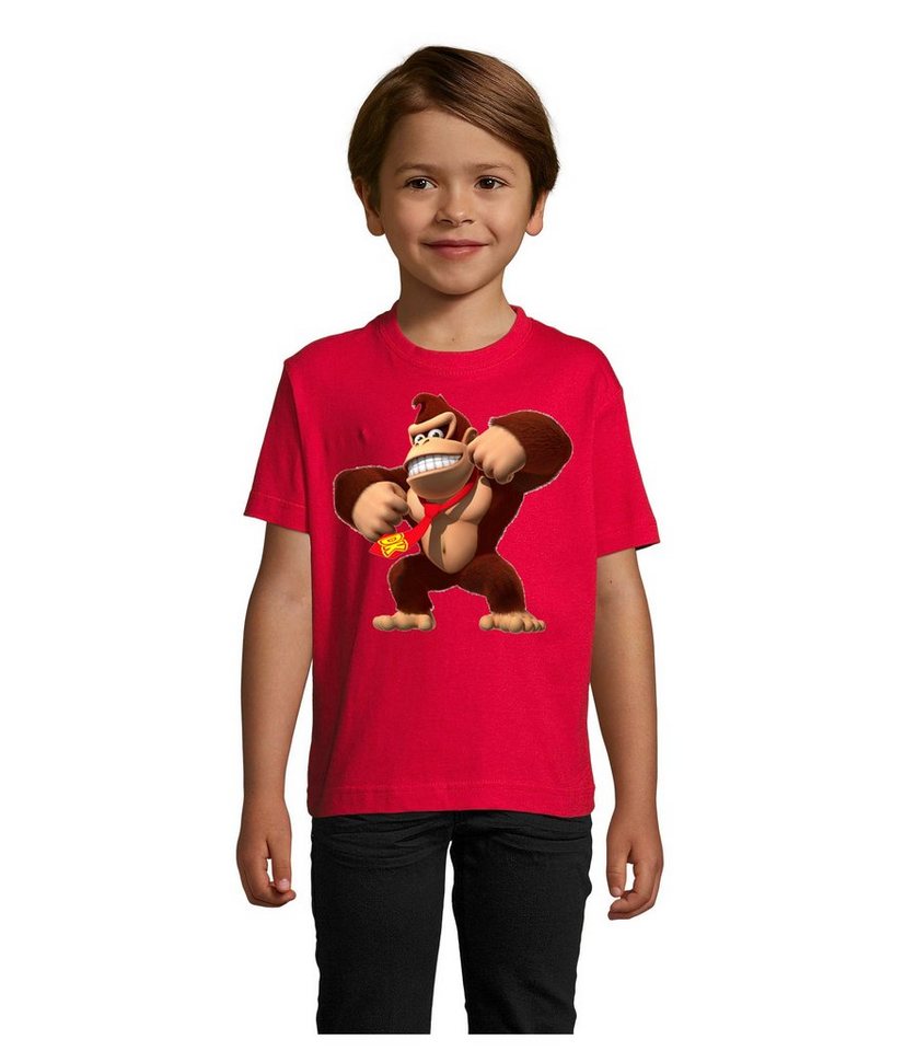 Blondie & Brownie T-Shirt Kinder Jungen & Mädchen Donkey Kong Gorilla Affe Retro Konsole in vielen Farben Blondie & Brownie T-Shirt Kinder Jungen & Mädchen Donkey Kong Gorilla Affe Retro Konsole in vielen Farben von Blondie & Brownie
