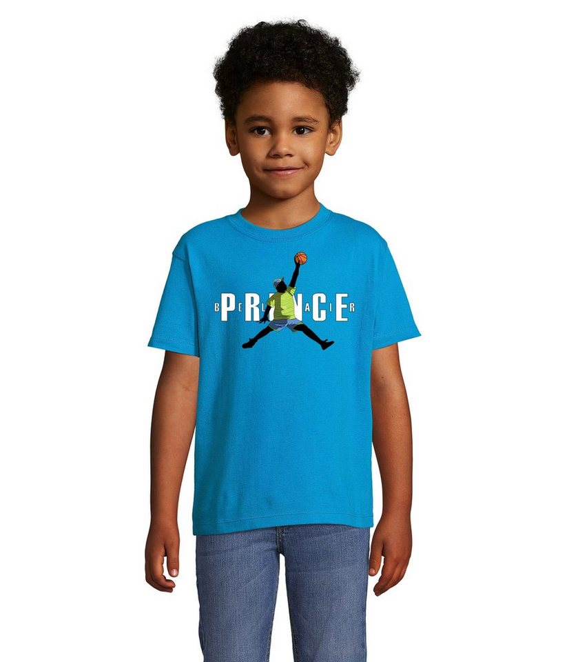 Blondie & Brownie T-Shirt Kinder Jungen & Mädchen Fresh Prince Bel Air Basketball in vielen Farben von Blondie & Brownie