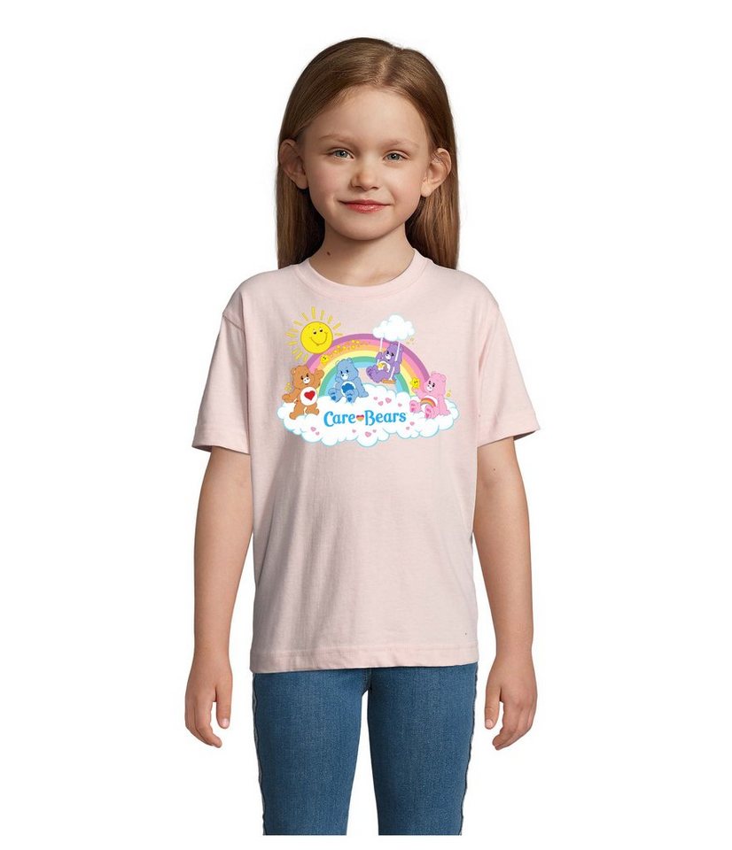 Blondie & Brownie T-Shirt Kinder Jungen & Mädchen Glücksbärchis Care Bears Hab Dich lieb Bärchi in vielen Farben von Blondie & Brownie