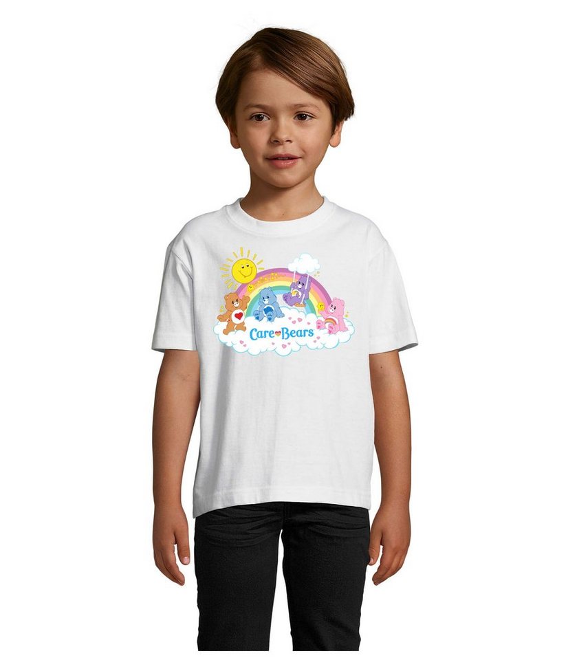 Blondie & Brownie T-Shirt Kinder Jungen & Mädchen Glücksbärchis Care Bears Hab Dich lieb Bärchi in vielen Farben von Blondie & Brownie