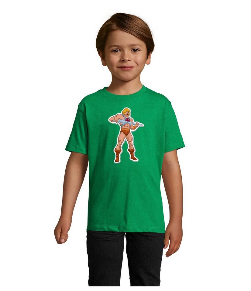 Blondie & Brownie T-Shirt Kinder Jungen & Mädchen He-Man MotU Masters of The Universe in vielen Farben von Blondie & Brownie