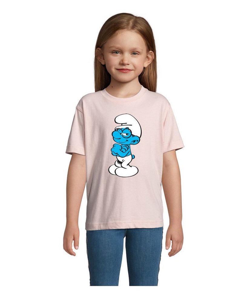 Blondie & Brownie T-Shirt Kinder Schlaubi Schlumpf Schlümpfe Schlumpfine von Blondie & Brownie