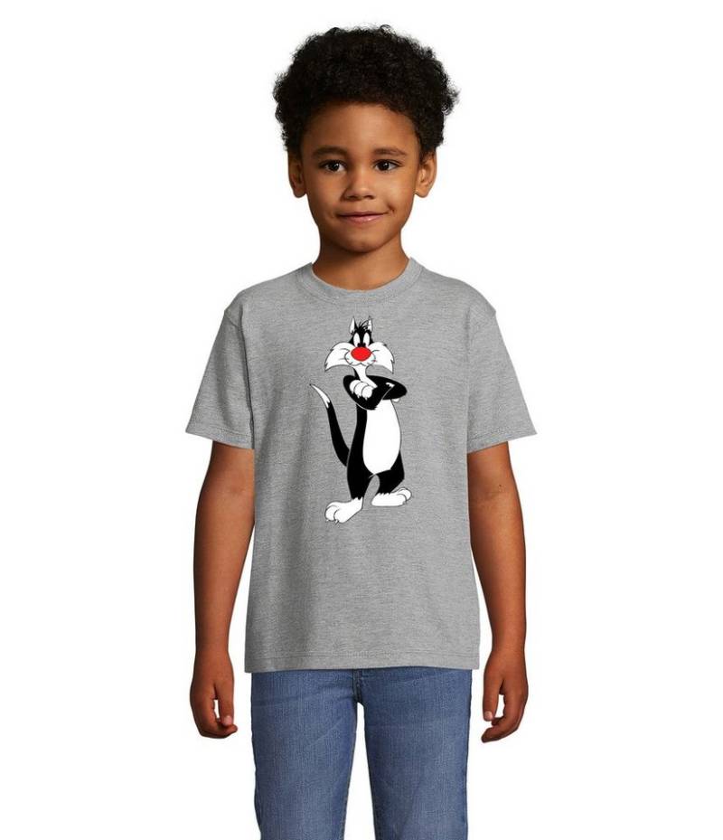 Blondie & Brownie T-Shirt Kinder Silvester Tweety Looney Cartoon Daffy Duck von Blondie & Brownie