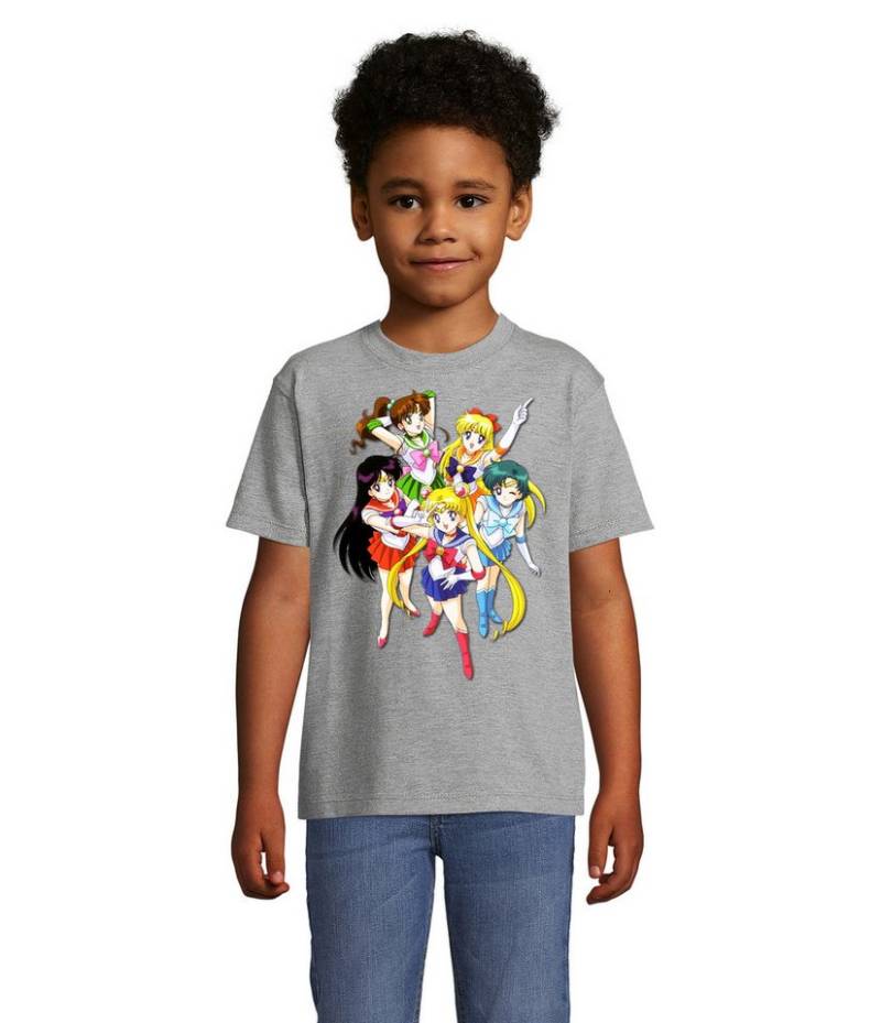 Blondie & Brownie T-Shirt Mädchen Kinder Fun Comic Sailor Moon Friends Anime Manga in vielen Farben von Blondie & Brownie