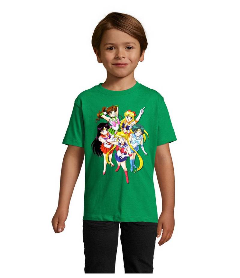Blondie & Brownie T-Shirt Mädchen Kinder Fun Comic Sailor Moon Friends Anime Manga in vielen Farben von Blondie & Brownie