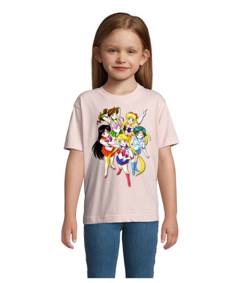 Blondie & Brownie T-Shirt Mädchen Kinder Fun Comic Sailor Moon Friends Anime Manga in vielen Farben von Blondie & Brownie