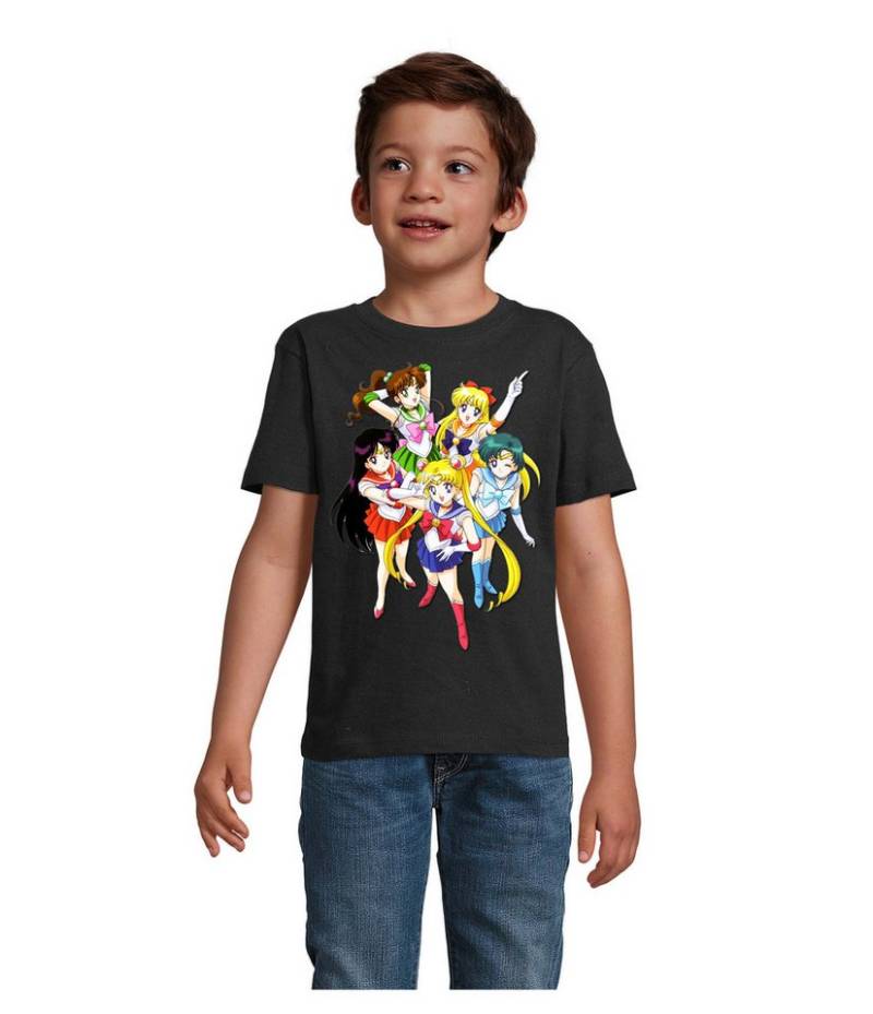 Blondie & Brownie T-Shirt Mädchen Kinder Fun Comic Sailor Moon Friends Anime Manga in vielen Farben von Blondie & Brownie