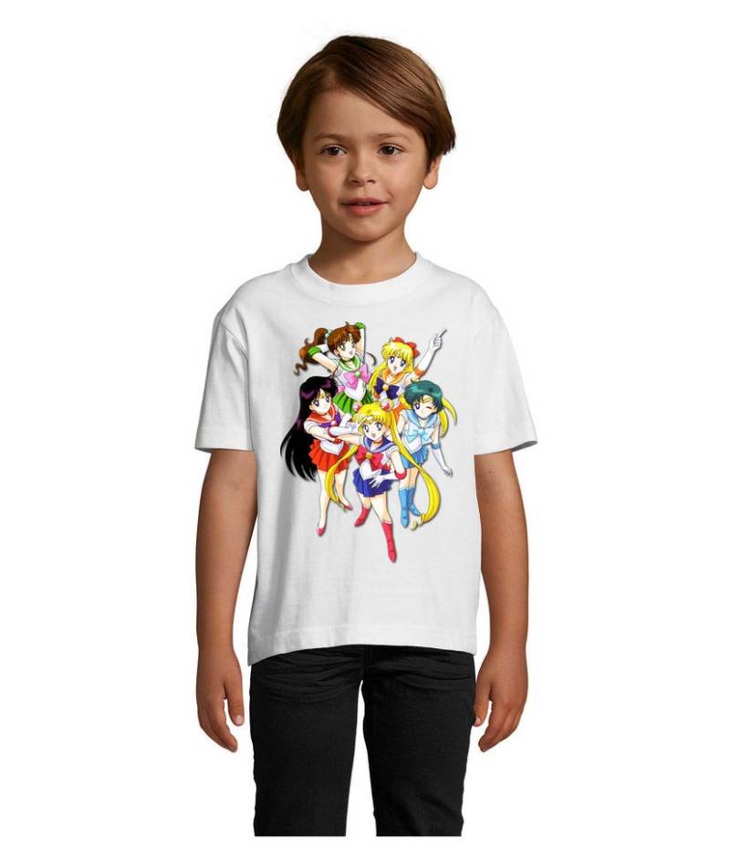 Blondie & Brownie T-Shirt Mädchen Kinder Fun Comic Sailor Moon Friends Anime Manga in vielen Farben von Blondie & Brownie