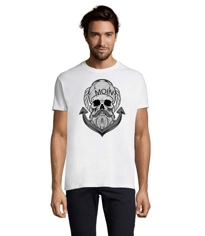 Blondie & Brownie T-Shirt Moin Pirat Seemann Matrose Hamburg Shirt Fun Motiv in vielen Farben von Blondie & Brownie