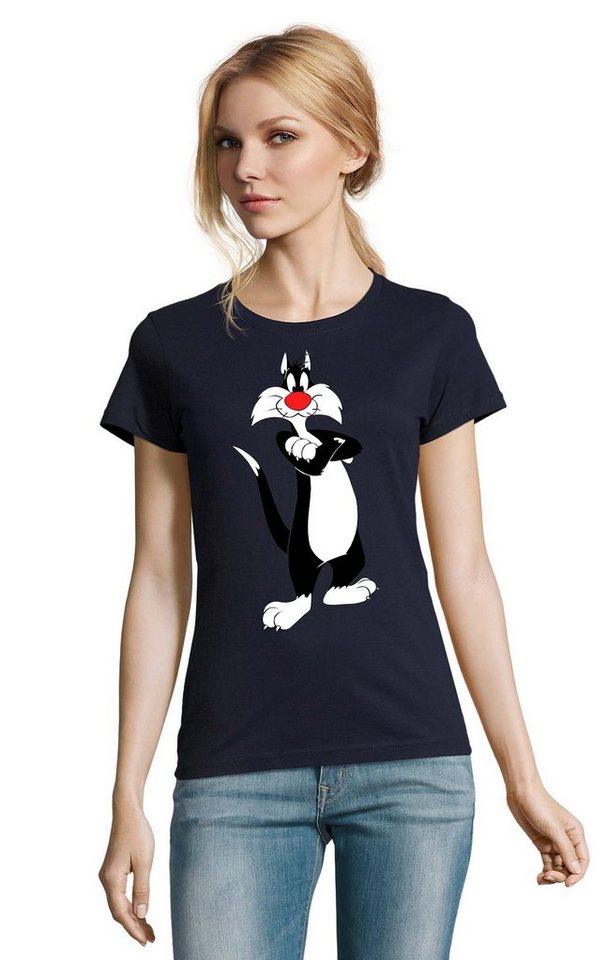 Blondie & Brownie T-Shirt Silvester Tweety Looney Cartoon Daffy Duck von Blondie & Brownie