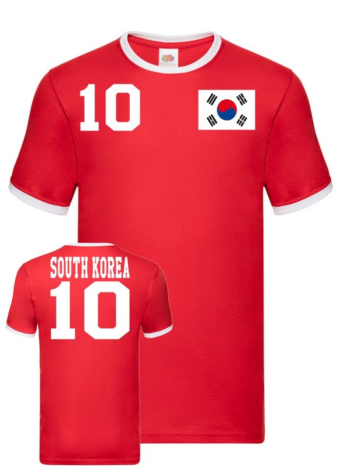 Blondie & Brownie T-Shirt Südkorea South Korea Sport Trikot Fußball Weltmeister Meister WM von Blondie & Brownie