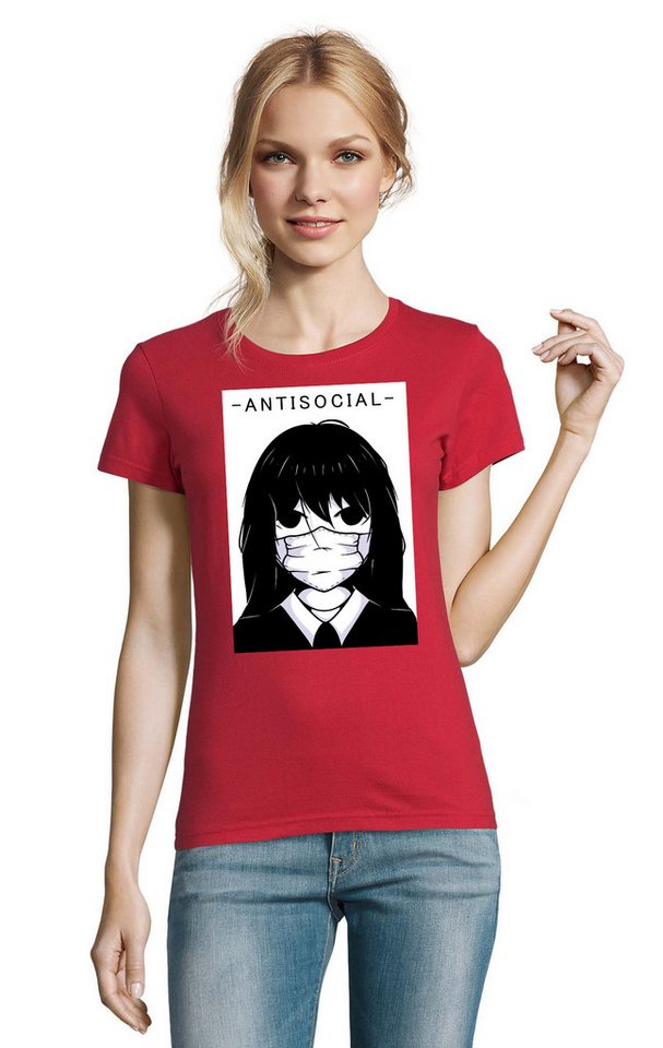 Blondie & Brownie T-Shirt Süßes Anime Manga Japan Goth Punk Antisocial Damen Shirt Motiv in vielen Farben Blondie & Brownie T-Shirt Süßes Anime Manga Japan Goth Punk Antisocial Damen Shirt Motiv in vielen Farben von Blondie & Brownie
