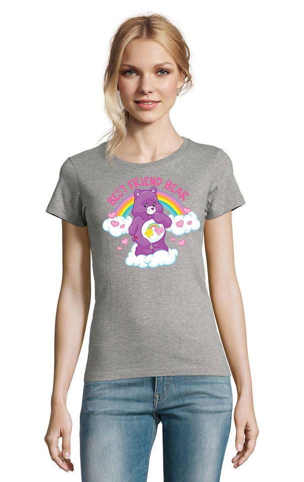 Blondie & Brownie T-Shirt Süßes Best Friend Bear Care Glücksbärchis Fun Damen Motiv in vielen Farben von Blondie & Brownie
