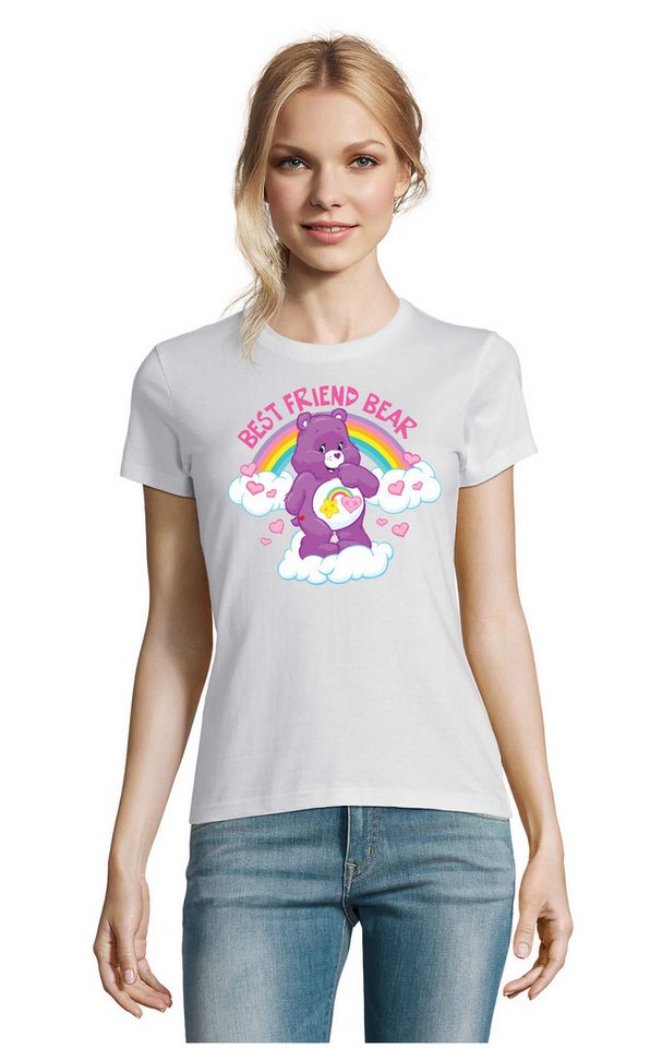 Blondie & Brownie T-Shirt Süßes Best Friend Bear Care Glücksbärchis Fun Damen Motiv in vielen Farben von Blondie & Brownie