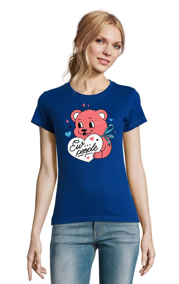 Blondie & Brownie T-Shirt ew Menschen People Bärchen Teddy süßes Damen Fun Shirt in vielen Farben Blondie & Brownie T-Shirt ew Menschen People Bärchen Teddy süßes Damen Fun Shirt in vielen Farben von Blondie & Brownie