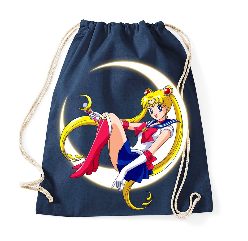 Blondie & Brownie Turnbeutel aus Baumwolle Fun Comic Sailor Moon Anime Manga von Blondie & Brownie