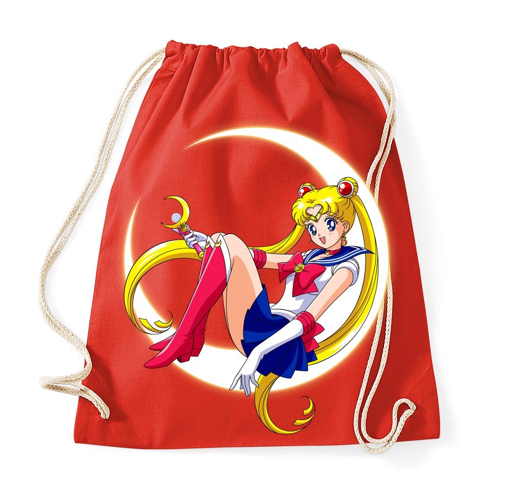 Blondie & Brownie Turnbeutel aus Baumwolle Fun Comic Sailor Moon Anime Manga von Blondie & Brownie