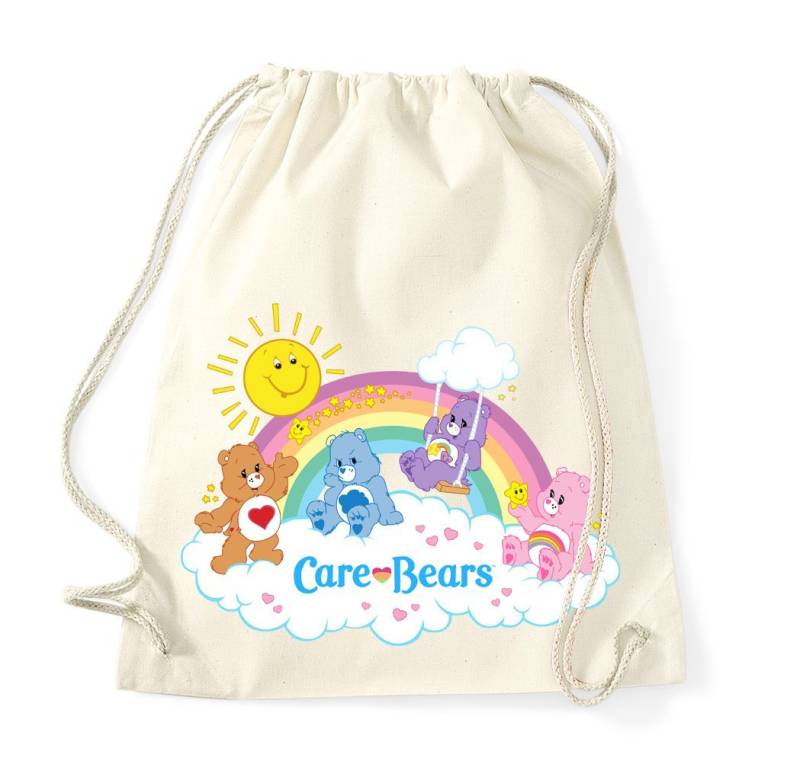 Blondie & Brownie Turnbeutel aus Baumwolle Glücksbärchis Care Bears Hab Dich lieb Bärchi von Blondie & Brownie