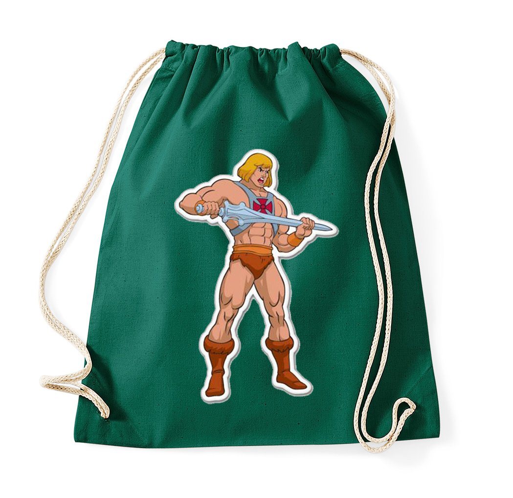 Blondie & Brownie Turnbeutel aus Baumwolle He-Man MotU Masters of The Universe von Blondie & Brownie