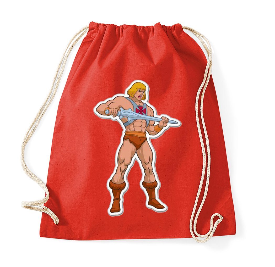 Blondie & Brownie Turnbeutel aus Baumwolle He-Man MotU Masters of The Universe von Blondie & Brownie