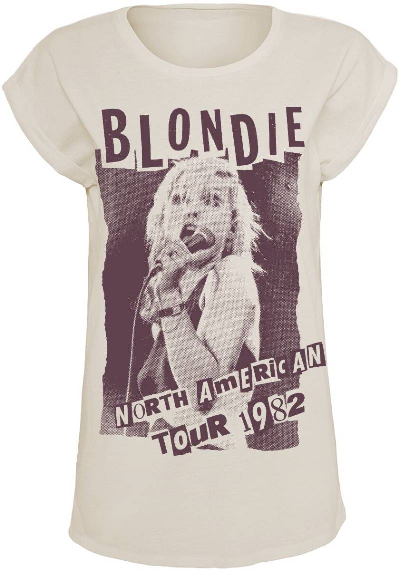Blondie North American Tour 1982 T-Shirt altweiß in M von Blondie