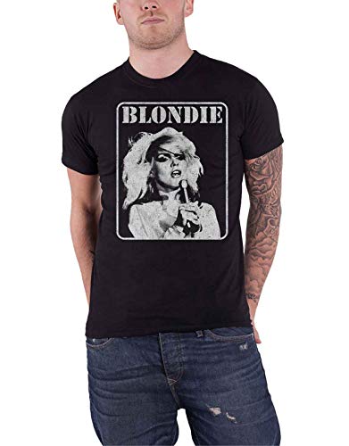 Blondie T Shirt Presente Poster Band Logo Debbie Harry Nue offiziell Herren XXL von Blondie