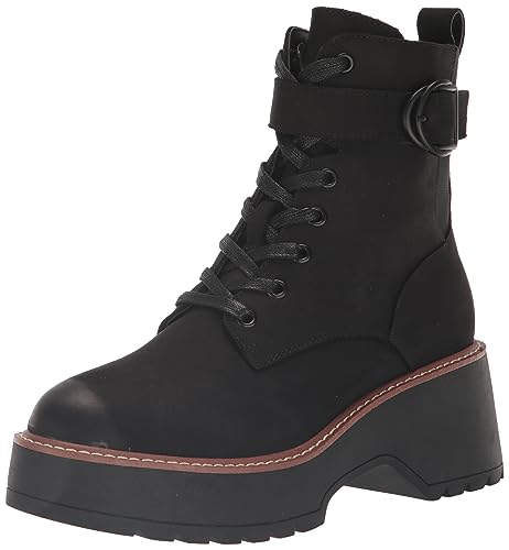 Blondo Damen Goner Mode-Stiefel, Schwarz Leder, 37.5 EU von Blondo