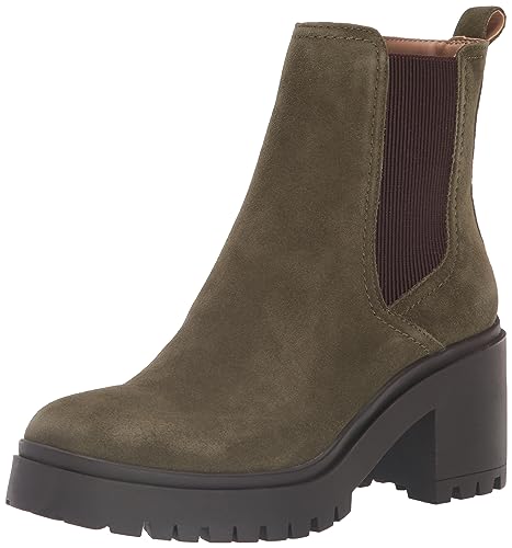 Blondo Damen Raquel Waterproof Chelsea Boot, Olives Wildleder, 39.5 EU von Blondo