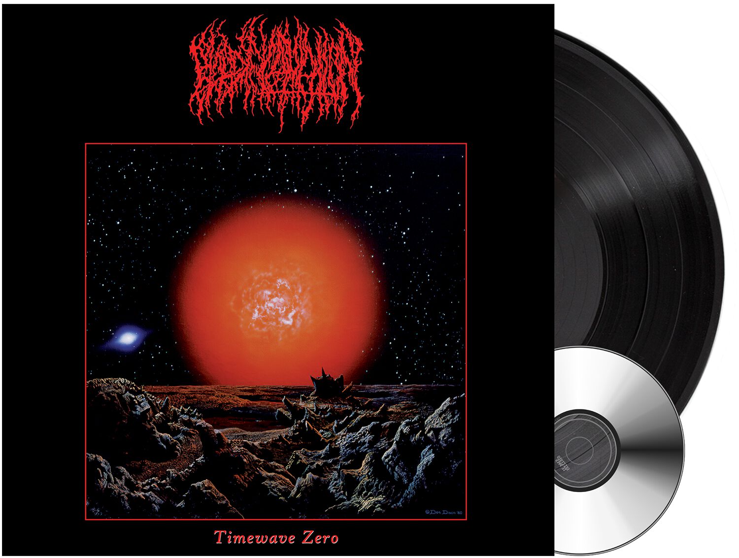 Blood Incantation Timewave zero LP schwarz von Blood Incantation