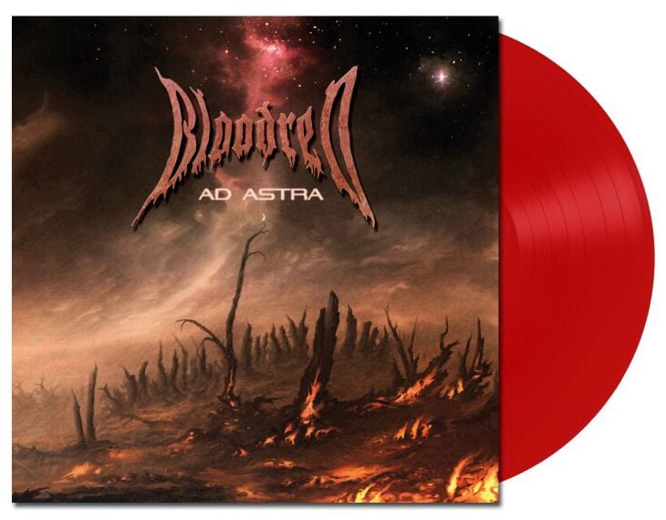 Ad astra von Bloodred - LP (Coloured, Limited Edition, Re-Release, Standard) von Bloodred