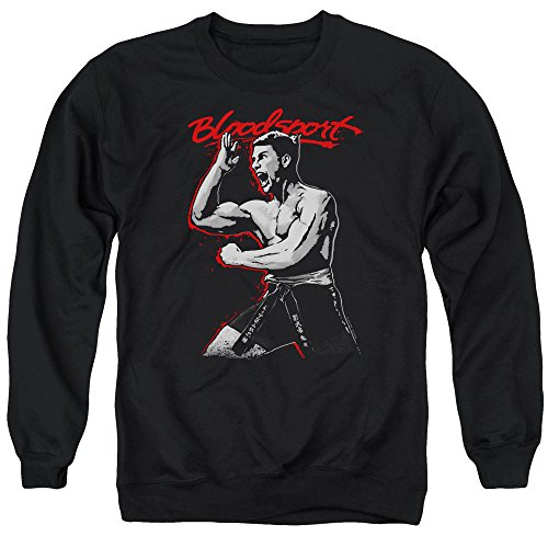 Bloodsport Herren Sweatshirt Gr. XXL, schwarz von Bloodsport