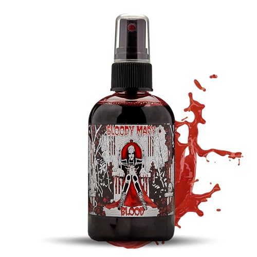Bloody Mary Kunstblut Make-up-Spray – für Theater und Kostüm oder Halloween Zombie, Vampir und Monster Dress Up (groß, 118 g) von Bloody Mary