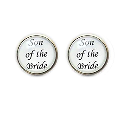 Bloody devil Manschettenknöpfe für Hochzeit, Sohn der Braut, personalisierbar, Geschenk der Liebe von Bloody devil