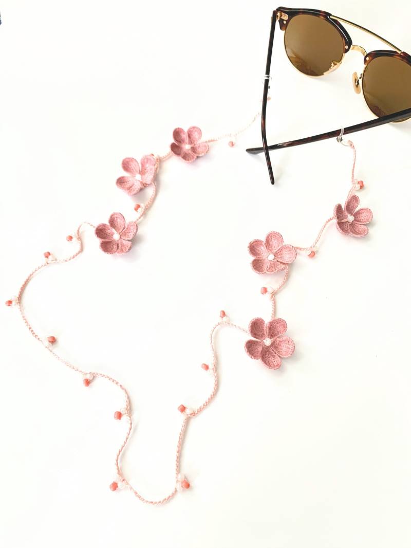 Brillenkette Häkeln/Gehäkelt Lesebrillenkette Lesergeschenk Brillenkette Häkeln/Gehäkelt Lesebrillenkette Lesergeschenk von BloomingSpringDesign