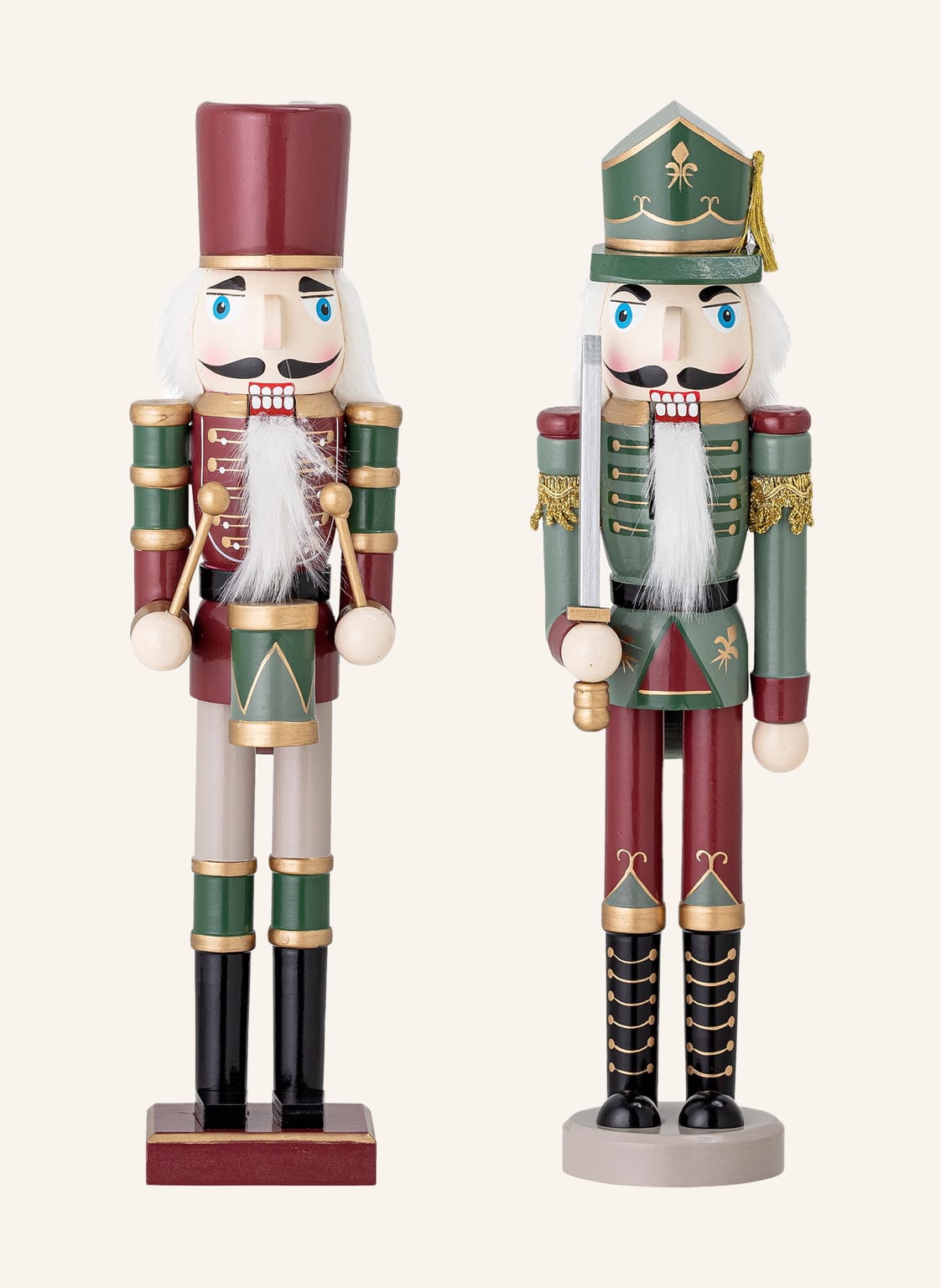 Bloomingville 2er-Set Dekofiguren Darren gruen von Bloomingville