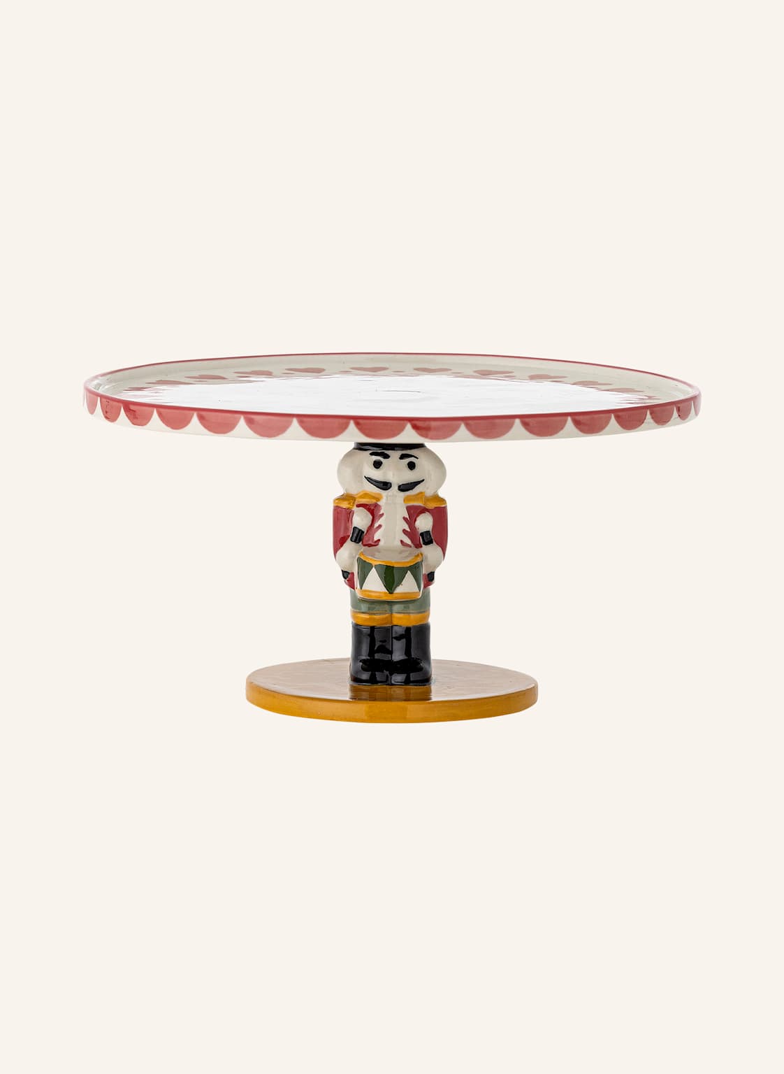 Bloomingville Kuchenplatte Jolly rot von Bloomingville