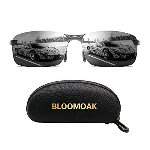 Bloomoak Fahren Sonnenbrille, polarisierte Sonnenbrille für Unisex Sport Sonnenbrille für UV400 Augen Schutz Ultraleicht von Bloomoak