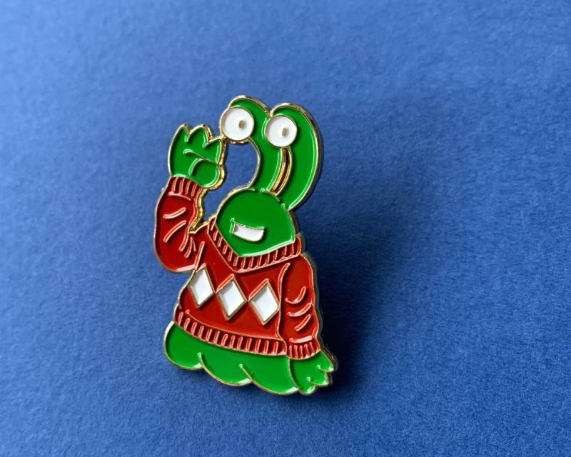 Blop Emaille Pin - 38mm; Limitierte Auflage Von 100 von BlopShop