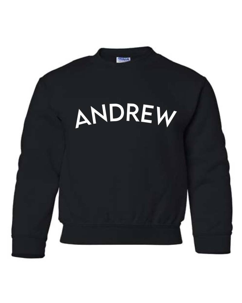 Kids Benutzerdefinierter Pullover Mit Rundhalsausschnitt Benutzerdefinierter Text Benutzerdefiniertes Gruppen-Sweatshirt Personalisiertes von BlossomButtercupShop