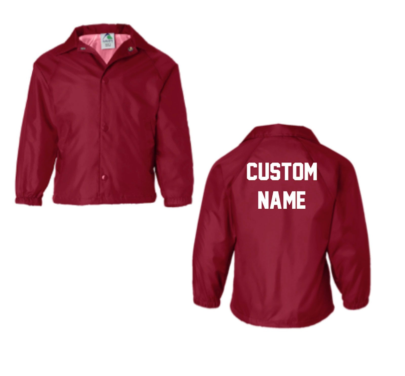 Kinder Personalisierte Trainerjacke Benutzerdefinierte Text Kindertrainer Name Kindertrainerjacke Monogramm Textjacke Teamsportjacke Angepasst von BlossomButtercupShop