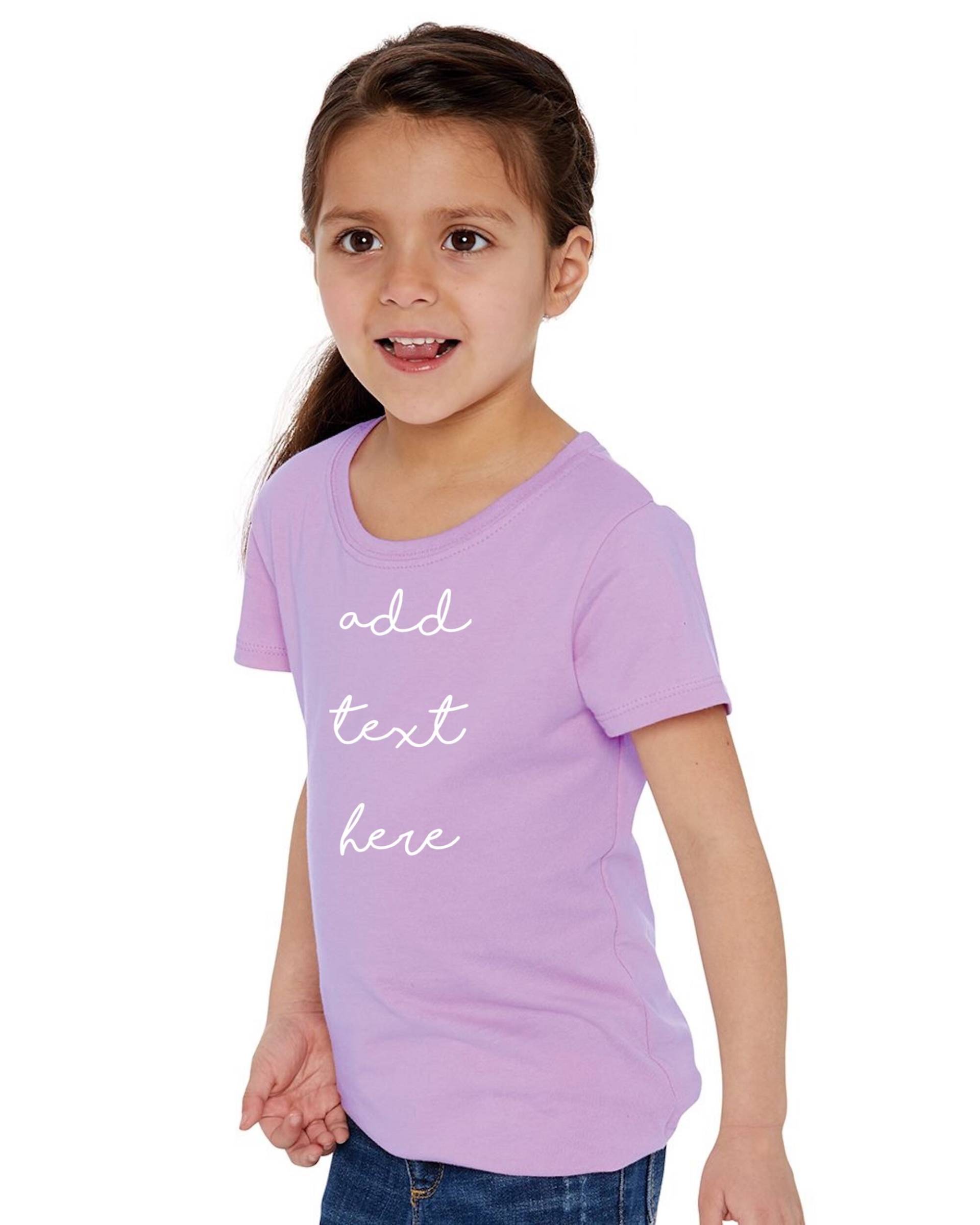 Mädchen Personalisiertes Angepasstes Shirt Custom Text T-Shirt Personalisierte Jugend-Prinzessin-T-stück Ihr Text-Hemd-Geburtstags-Hemd Girly Mädchen Personalisiertes Angepasstes Shirt Custom Text T-Shirt Personalisierte Jugend-Prinzessin-T-stück Ihr Text-Hemd-Geburtstags-Hemd Girly von BlossomButtercupShop