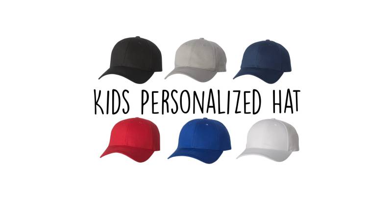 Personalisierte Baseball-Mütze Für Kinder Unisex-Ball-Kappen-Hut Angepasst Team-Sport-Kappen-Sommer-Hut-Kinderbenutzerdefinierter Text-Hut von BlossomButtercupShop