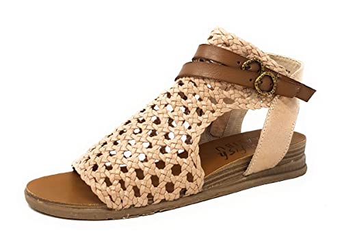 Blowfish Bodo Damen Sandalette in Gold, Größe 41 von Blowfish Malibu