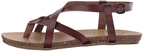 Blowfish Damen Sandale Granola, Braun (Whiskey Dyecut Pu), 36.5 EU von Blowfish Malibu