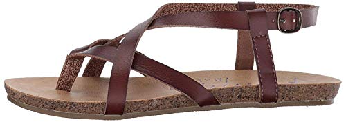 Blowfish Malibu Damen Granolagranola Flache Sandale, Whiskey Dyecut PU, 39 EU (8 US) von Blowfish Malibu