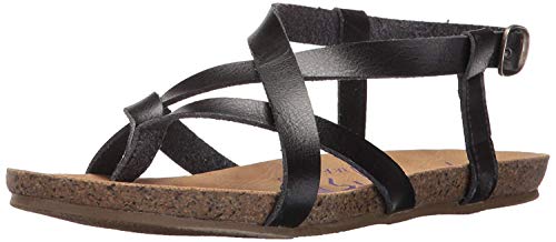 Blowfish Damen Sandale Granola, Schwarz (Black Dyecut Pu), 39.5 EU von Blowfish Malibu