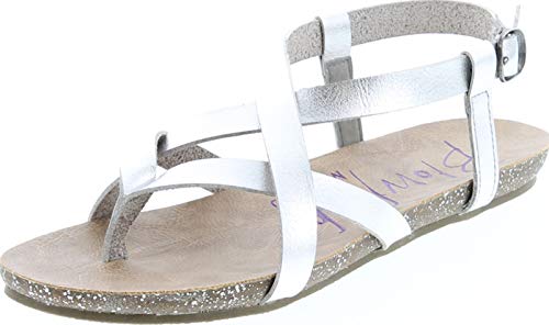 Blowfish MalibuBF3814B-866 - Granola Damen , Silber (Silberfarbenes Polyurethan), 39 EU von Blowfish Malibu