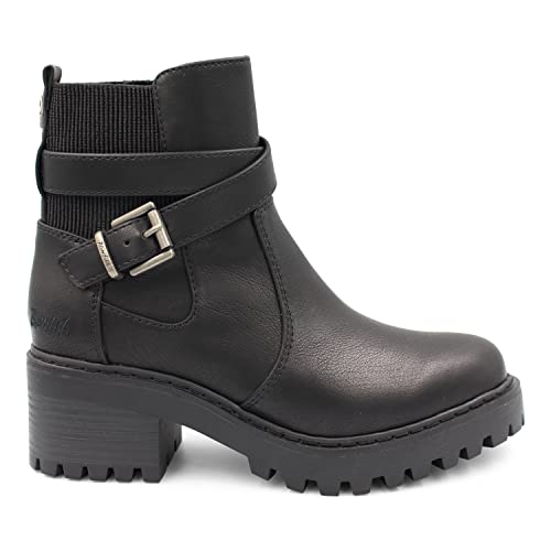 Blowfish Malibu Damen Angehoben Chelsea-Stiefel, Schwarz, 38 EU von Blowfish Malibu