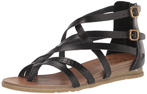 Blowfish Malibu Damen Brock Sandale, Black Dile/Dyecut, 39 EU von Blowfish Malibu