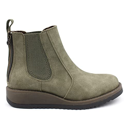 Blowfish Malibu Damen Calo Chelsea-Stiefel, moos, 37 EU von Blowfish Malibu